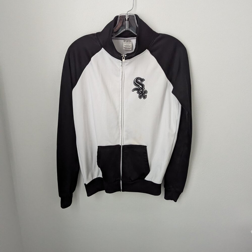 PINK Victoria's Secret Women's Chicago White Sox Zip Up, Small